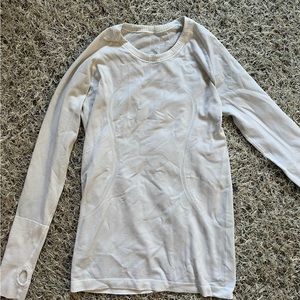White Lululemon Swifty Tech
